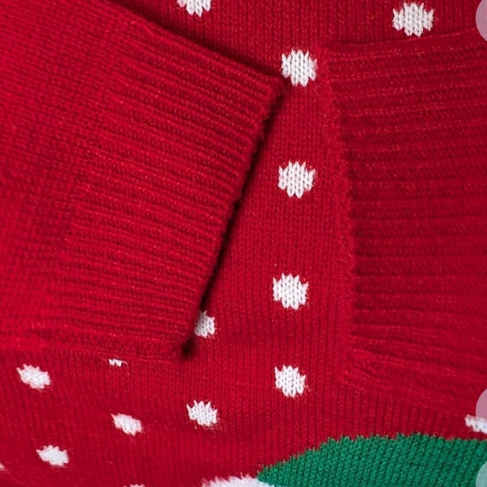 Pre-owned Notations Red Penguin Sweater - Picture 8 of 8
